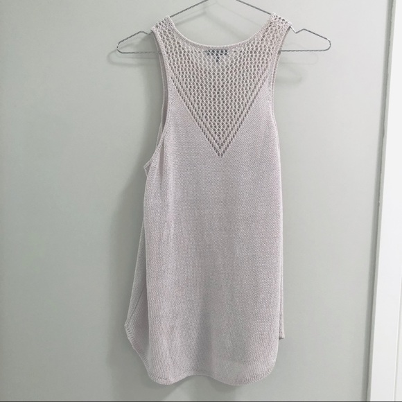 Soft Lilac Knit Tank Sz Small - Picture 5 of 5